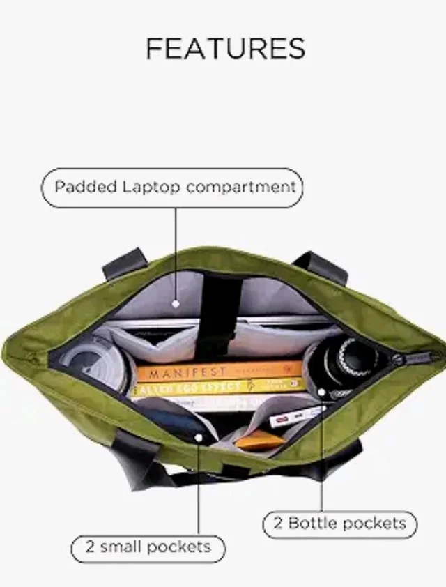 Carry ProTote Bags–Stylish Shoulder Handbag for Women-Exotic Office & Travel Side Bag-Lightweight Design with Trolley Sleeve Handbags- Latest Gift for Men & Women-Unisex