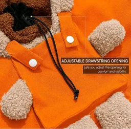 PocketPup Pet Tote Bag for Small Dogs & Cats up to 6.5 kg | Breathable Canvas Pet Carrier | Lightweight Travel Shoulder Tote for Puppies & Cats (Orange)
48%
off