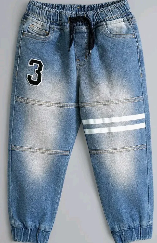 Amazon Brand - Symbol Boys Boys Slim Fit Stretchable Jogger Jeans (Elasticated Waist Band)
- 8-9 Y, Blue 4