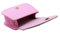 AseraUnicorn Crossbody Sling Bag for Kids Girls, Cute Shoulder Handbag Purse with Adjustable Strap, Lightweight for Travel, Parties & Daily Use, Pink, 18 x 14 x 6 cm
