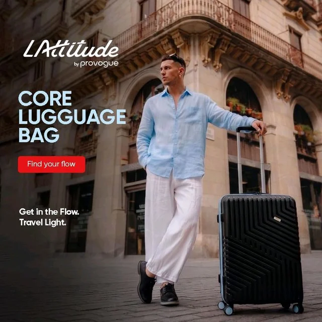 Core Medium Check-in Suitcase 65cm 24 inch Polypropylene Hard Trolley Bag, 8 Spinner Wheels, Recessed Number Lock, Lightweight Luggage for Men & Women Midnight Black/Arctic Blue
100+ bought in past month