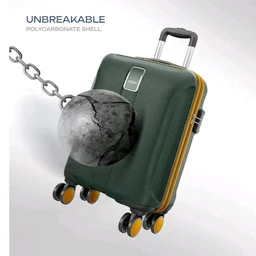 Safari Cabin Polycarbonate Spinner Thorium Neo 8 Wheels 55Cm Size Trolley Bag, Hard Case, 360º Wheeling Carry-On Luggage for Men & Women, Travel Bag, Suitcase for Travel, Dusk Green
200+ bought in past month
