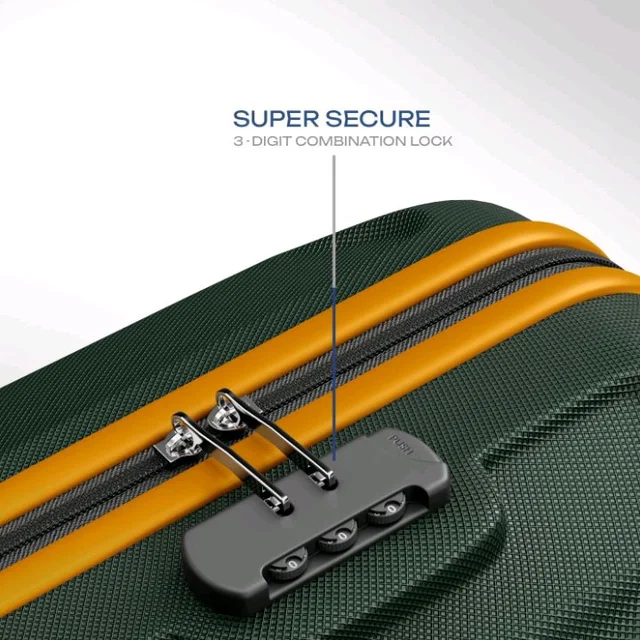 Safari Cabin Polycarbonate Spinner Thorium Neo 8 Wheels 55Cm Size Trolley Bag, Hard Case, 360º Wheeling Carry-On Luggage for Men & Women, Travel Bag, Suitcase for Travel, Dusk Green
200+ bought in past month