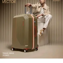 uppercase Vector Trolley Bag Large Size 75cm, Hardsided Suitcase (Brown)
Anti-Theft Zippers | 8 Smooth-Rolling Spinner Wheels | TSA-Approved Lock | 5.5 Years Warranty | Durable Polycarbonate Shell
50+ bought in past month