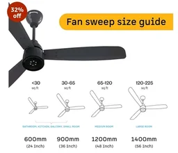 atomberg Renesa Enzel 1200mm BLDC Ceiling Fan with Remote | 5 star | Advance Air+ Technology | LED Speed Indicator | Low Noise | Sleek Design | Power Saving | 3 Year Warranty | Pebble Grey