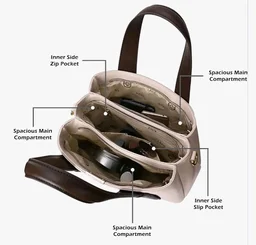 Lavie Signature Women's Nashville 3C Satchel Handbag | Satchel Bag for Work | Ladies Purse | Stylish Shoulder Bag | Gift For Women
50+ bought in past month