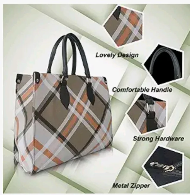Leather Women Handbag | Stylish Office, College & Daily Use Tote