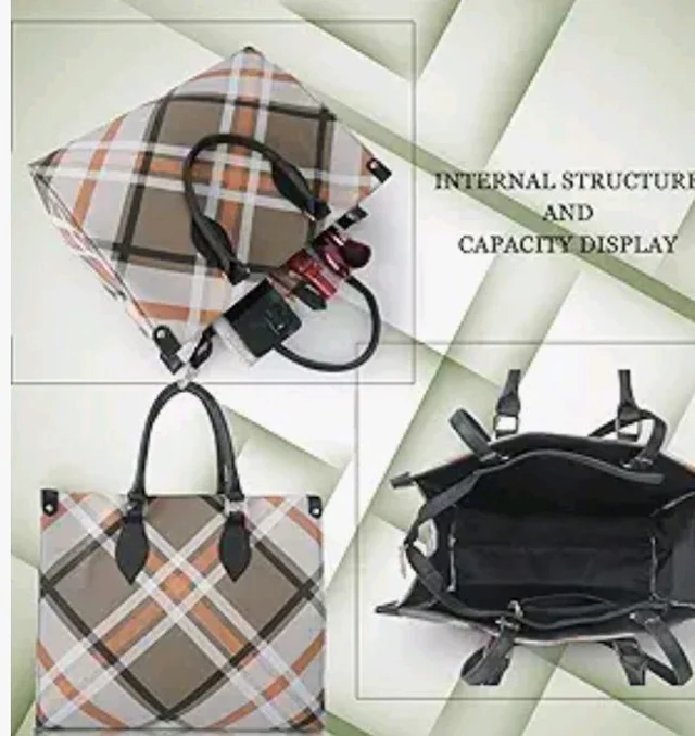 Leather Women Handbag | Stylish Office, College & Daily Use Tote