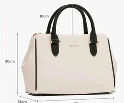Miraggio Blair Solid Structured Handbag with Adjustable and Detachable Sling Strap for Women | Satchel Bag For Women | Stylish Ladies Purse
100+ bought in past month