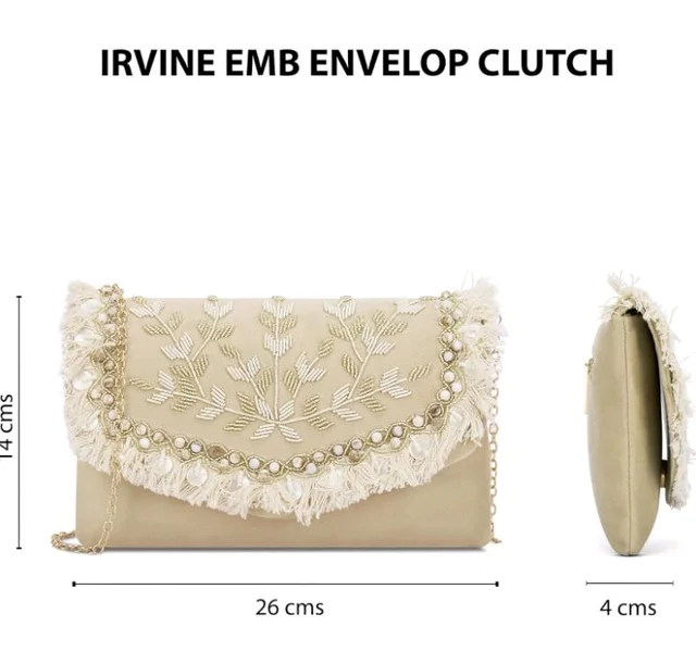 the store
4.6 out of 5 stars 9
Lavie Signature Women's Irvine Embroidered Envelop Clutch | Ladies purse |Gift For Women