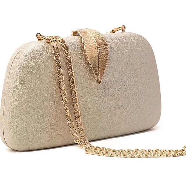 INOVERA (LABEL) Women Evening Hand Clutch | Ladies Party Wedding Purse with Chain Strap