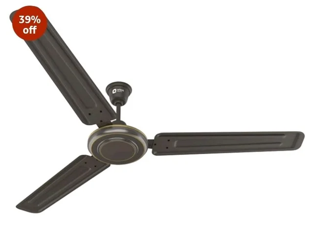 Orient Electric Apex-FX 1200mm Ceiling Fan for Home| BEE 1 Star Rated Energy Efficient Fan| Rust Resistant | Strong and Powerful Motor | 2 Years Warranty by Orient | Smoke Brown - Pack of 1