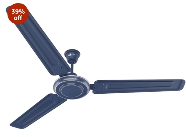 Orient Electric Apex-FX 1200mm Ceiling Fan for Home| BEE 1 Star Rated Energy Efficient Fan| Rust Resistant | Strong and Powerful Motor | 2 Years Warranty by Orient | Blue - Pack of 1