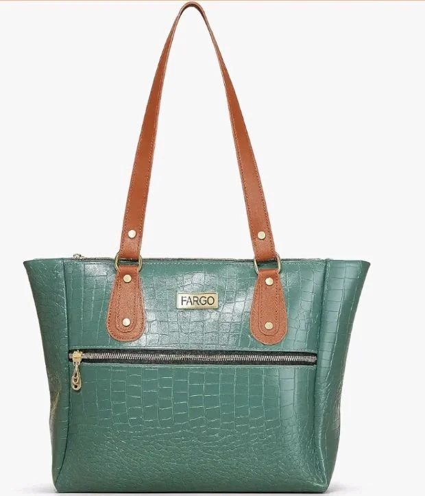 Fargo Vegan Leather Hand Bags for Women Stylish | Tote Bag for Woman