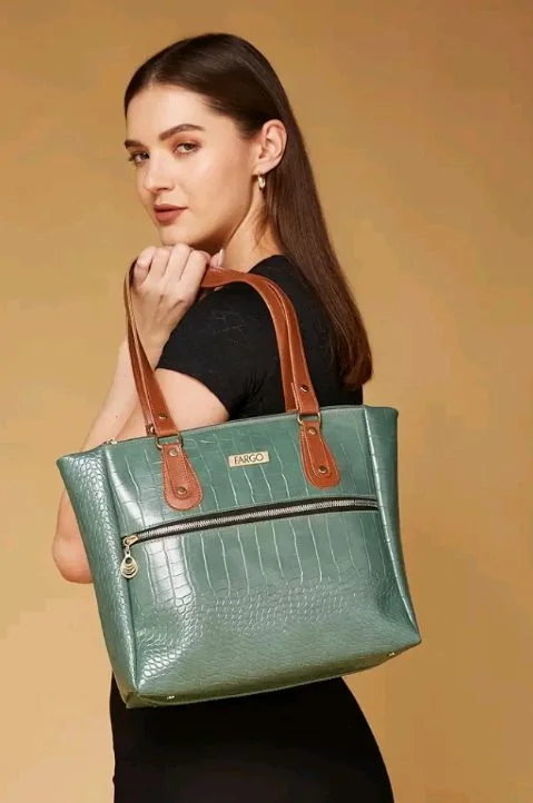 Fargo Vegan Leather Hand Bags for Women Stylish | Tote Bag for Woman