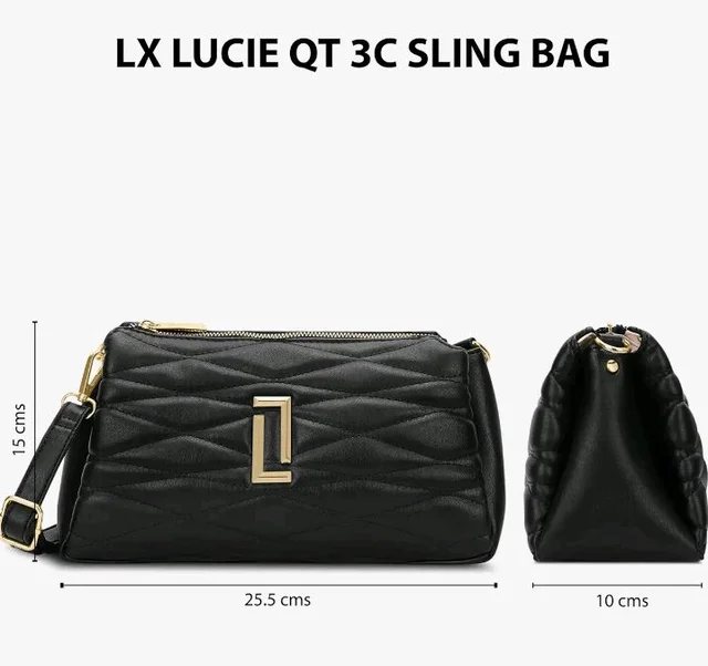 the store
4.3 out of 5 stars 5
Lavie Luxe Women's Lucie Quilted 3-Compartment Medium Crossbody Sling Bag | Ladies Purse Handbag | Gift for Women