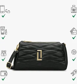 the store
4.3 out of 5 stars 5
Lavie Luxe Women's Lucie Quilted 3-Compartment Medium Crossbody Sling Bag | Ladies Purse Handbag | Gift for Women