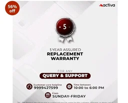 ACTIVA Gracia 600MM BLDC Ceiling Fan with LED Light | BEE 5 Star Rated | 28W Energy Saving Motor | 4 Blade High Speed | Remote Control | Reversible Mode & Timer | 5 Years Warranty | Smoke Brown