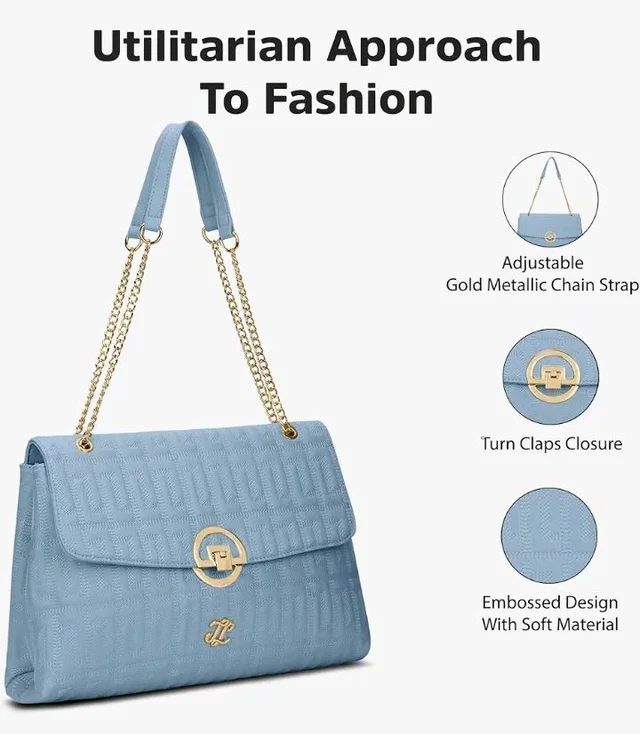 4.0 out of 5 stars 1
Lavie Signature Women's Quilt Bighorn Satchel Handbag | Satchel Bag For Work | Ladies Purse | Stylish Shoulder Bag | Gift For Women