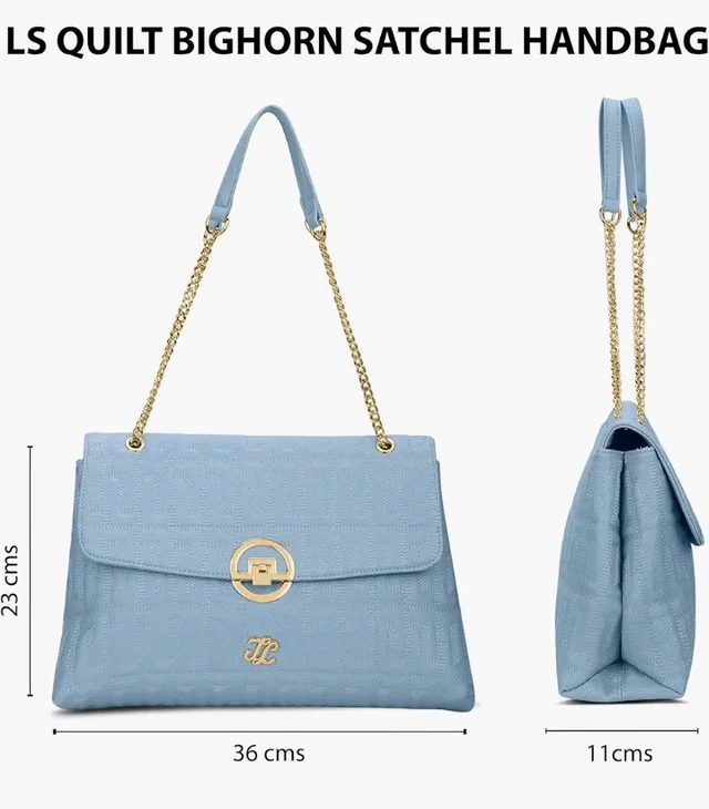4.0 out of 5 stars 1
Lavie Signature Women's Quilt Bighorn Satchel Handbag | Satchel Bag For Work | Ladies Purse | Stylish Shoulder Bag | Gift For Women