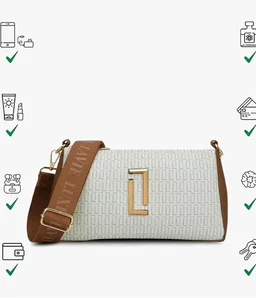 the store
3.9 out of 5 stars 11
Lavie Luxe Women's Monogram Lizzy 3-Compartment Cross Body Sling Bag | Ladies Purse Handbag | Gift for Women