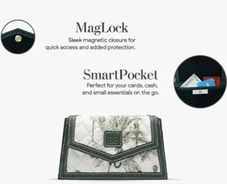 3B - Vigour Shoulder Bag for Women and Girls | Stylish Handcrafted Vegan Leather Purse for Shopping Brunch | Best Travel Sling Bag for