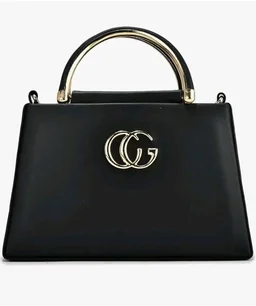Stylish Sling Bag for Women | Elegant Handbag with Gold Handle & Strap | Premium PU Leather Shoulder Bag – Trendy & Versatile Purse for Daily & Party Use