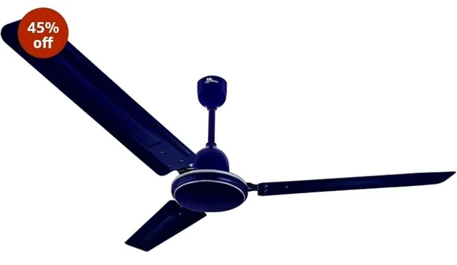 RR Signature 1200MM Morpheus High Speed Ceiling Fan I Saves 873 Annually I 2 Year Warranty, Ceiling Fan for Home (Oxford Blue)