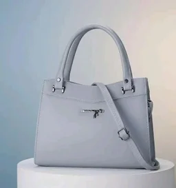 Leather Sling Bag for Girls & Women - Compact PU Handbag with Detachable Strap - Lightweight Everyday