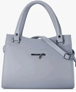 Leather Sling Bag for Girls & Women - Compact PU Handbag with Detachable Strap - Lightweight Everyday