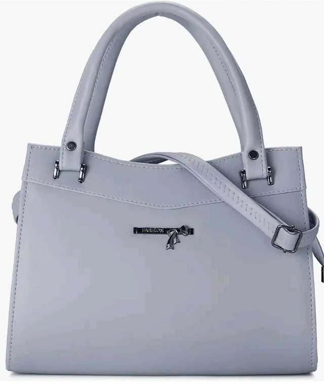 Leather Sling Bag for Girls & Women - Compact PU Handbag with Detachable Strap - Lightweight Everyday