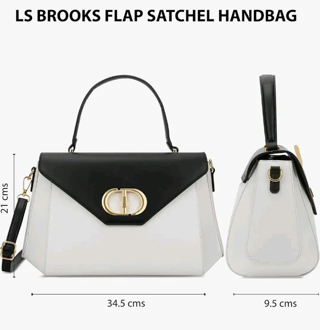 Lavie Signature Women's Brooks Flap Satchel Bag | Satchel Handbag for Work | Ladies Purse | Stylish Shoulder Bag | Gift for Women