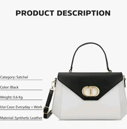 Lavie Signature Women's Brooks Flap Satchel Bag | Satchel Handbag for Work | Ladies Purse | Stylish Shoulder Bag | Gift for Women