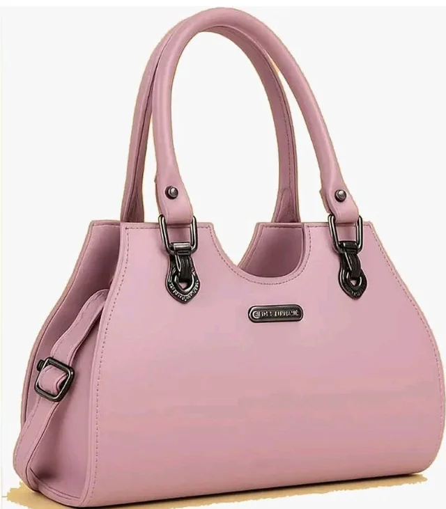 IRMAO Women's PU Leather Satchel Handbag | Elegant Top Handle Shoulder Bag for Office, Party, Shopping & Travel | Stylish Structured Ladies Purse with Zip Closure