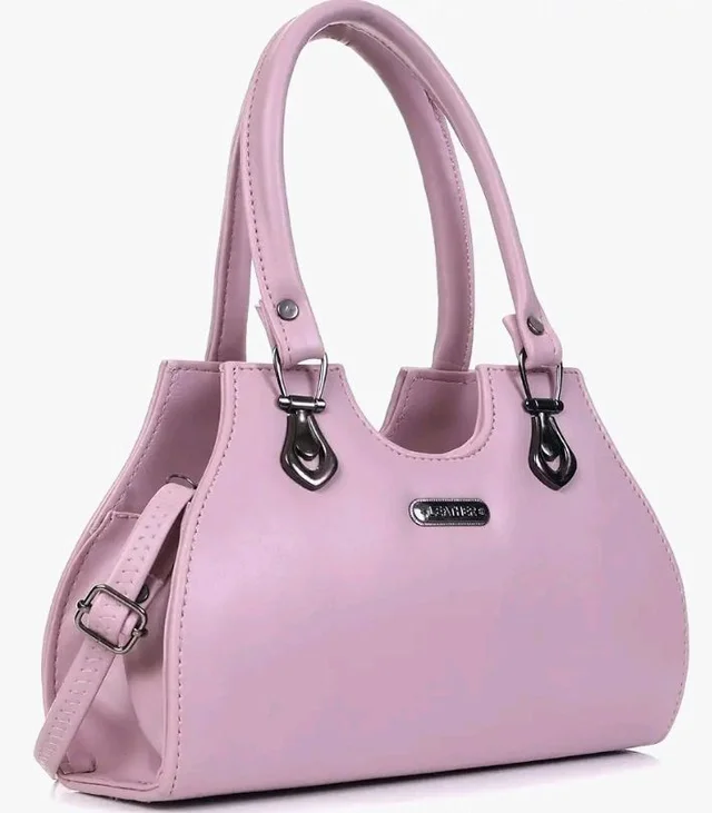 IRMAO Women's PU Leather Satchel Handbag | Elegant Top Handle Shoulder Bag for Office, Party, Shopping & Travel | Stylish Structured Ladies Purse with Zip Closure