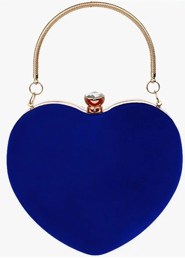 Visit the store
4.2 out of 5 stars 613
TOOBA Handicraft Women's Velvet Clutch Purse | Heart Design Bag, Bridal Purse & Party Handbag Design & Pearl Lock – Wedding & Special Occasion Clutch