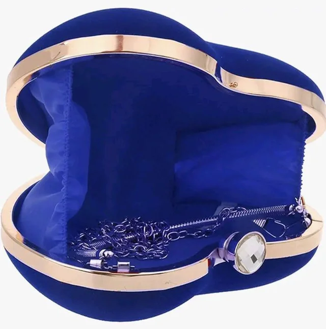 Visit the store
4.2 out of 5 stars 613
TOOBA Handicraft Women's Velvet Clutch Purse | Heart Design Bag, Bridal Purse & Party Handbag Design & Pearl Lock – Wedding & Special Occasion Clutch
