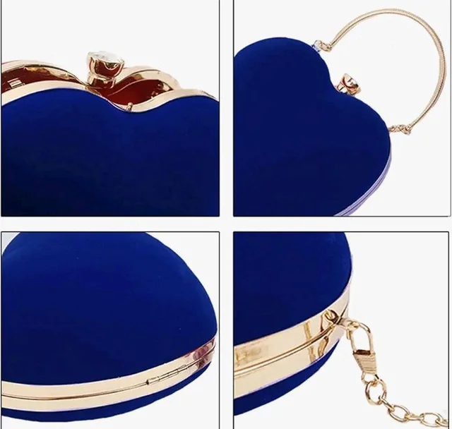 Visit the store
4.2 out of 5 stars 613
TOOBA Handicraft Women's Velvet Clutch Purse | Heart Design Bag, Bridal Purse & Party Handbag Design & Pearl Lock – Wedding & Special Occasion Clutch