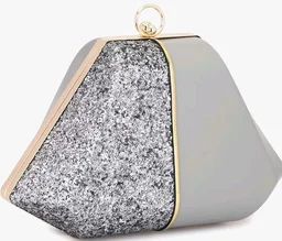 TOOBA Handicraft Women's Box Clutch Bag Purse | Designer Evening Bag, Bridal Purse & Party Handbag Design & Jeweled Clasp – Wedding & Special Occasion Clutch