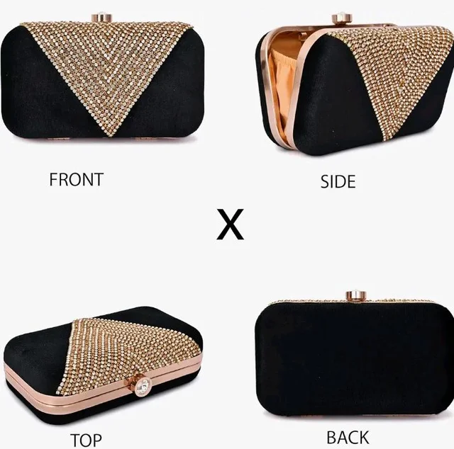 For The Beautiful You Embroidered Women's Clutch (410)