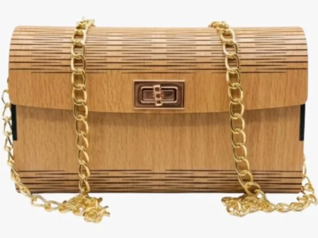 Toxiko Wooden handbags clutch | Unique Gift for Anyone Sister | Shoulder Bag for College Bag for Clutch Purses & Clutch Bags | party clutch handbags for women
