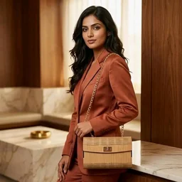Toxiko Wooden handbags clutch | Unique Gift for Anyone Sister | Shoulder Bag for College Bag for Clutch Purses & Clutch Bags | party clutch handbags for women