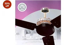 Crompton SUREBREEZE SEA SAPPHIRA 1200 mm Ceiling Fan for Home | BEE Star Rated Energy Efficient Fan | Superior Air Delivery | HighSpeed | 2 Years Warranty | (Lustre Brown)