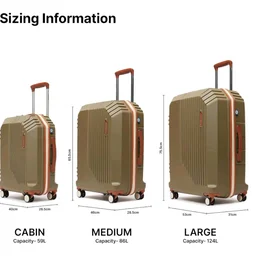 uppercase Vector Trolley Bag Large Size 75cm, Hardsided Suitcase (Brown)
Anti-Theft Zippers | 8 Smooth-Rolling Spinner Wheels | TSA-Approved Lock | 5.5 Years Warranty | Durable Polycarbonate Shell
50+ bought in past month
