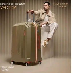 uppercase Vector Trolley Bag Large Size 75cm, Hardsided Suitcase (Brown)
Anti-Theft Zippers | 8 Smooth-Rolling Spinner Wheels | TSA-Approved Lock | 5.5 Years Warranty | Durable Polycarbonate Shell
50+ bought in past month