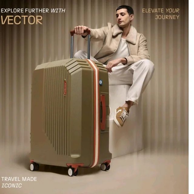uppercase Vector Trolley Bag Large Size 75cm, Hardsided Suitcase (Brown)
Anti-Theft Zippers | 8 Smooth-Rolling Spinner Wheels | TSA-Approved Lock | 5.5 Years Warranty | Durable Polycarbonate Shell
50+ bought in past month
