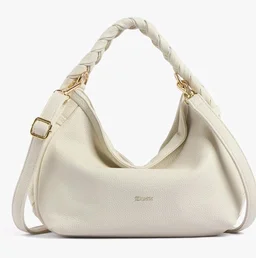 EXOTIC Luna Braided Sling Bag for Women | Soft Structured Hobo Bag | Adjustable Strap | Multi Pocket | Elegant Everyday Purse
