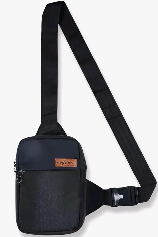 Tressential Black Cross-Body Bag with Adjustable Strap for Men Women | Sling Bag for Travel, Sports, Camping, Hiking (Small, Black)
50+ bought in past month