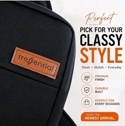 Tressential Black Cross-Body Bag with Adjustable Strap for Men Women | Sling Bag for Travel, Sports, Camping, Hiking (Small, Black)
50+ bought in past month