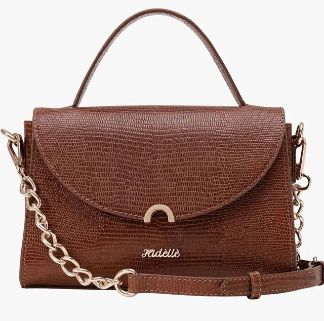 COLETTE SLING BAG TAN LIZARD
Genuine Leather